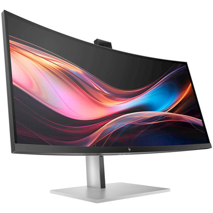 Monitor HP 86,4 cm (34,0") 734pm 3440x1440 Curved konferenca 120Hz IPS 5ms HDMI DisplayPort Thunderbolt4 USB-C 100W DP-Out 5xUSB3.2 USB-C-Out HAS Kamera Zvočniki  DCI-P3-99% RJ45 KVM HDR400