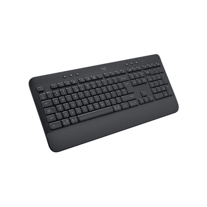 Tipkovnica brezžična + Bluetooth Logitech K650 Signature US international | SLO gravura grafitna (920-010945)