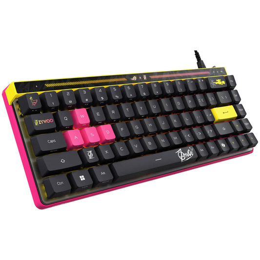 Gaming Tipkovnica USB Asus ROG Falchion Ace HFX ZywOo US | črna RGB (90MP04KE-BKUA20)