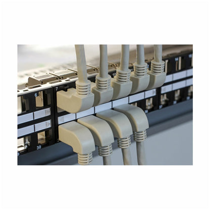 KABEL PATCH SFTP Cat 5e   0,50m  RJ45 1Gbit Delock kotni - siv (83514)
