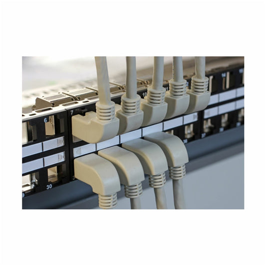 KABEL PATCH SFTP Cat 5e   0,50m  RJ45 1Gbit Delock kotni - siv (83514)