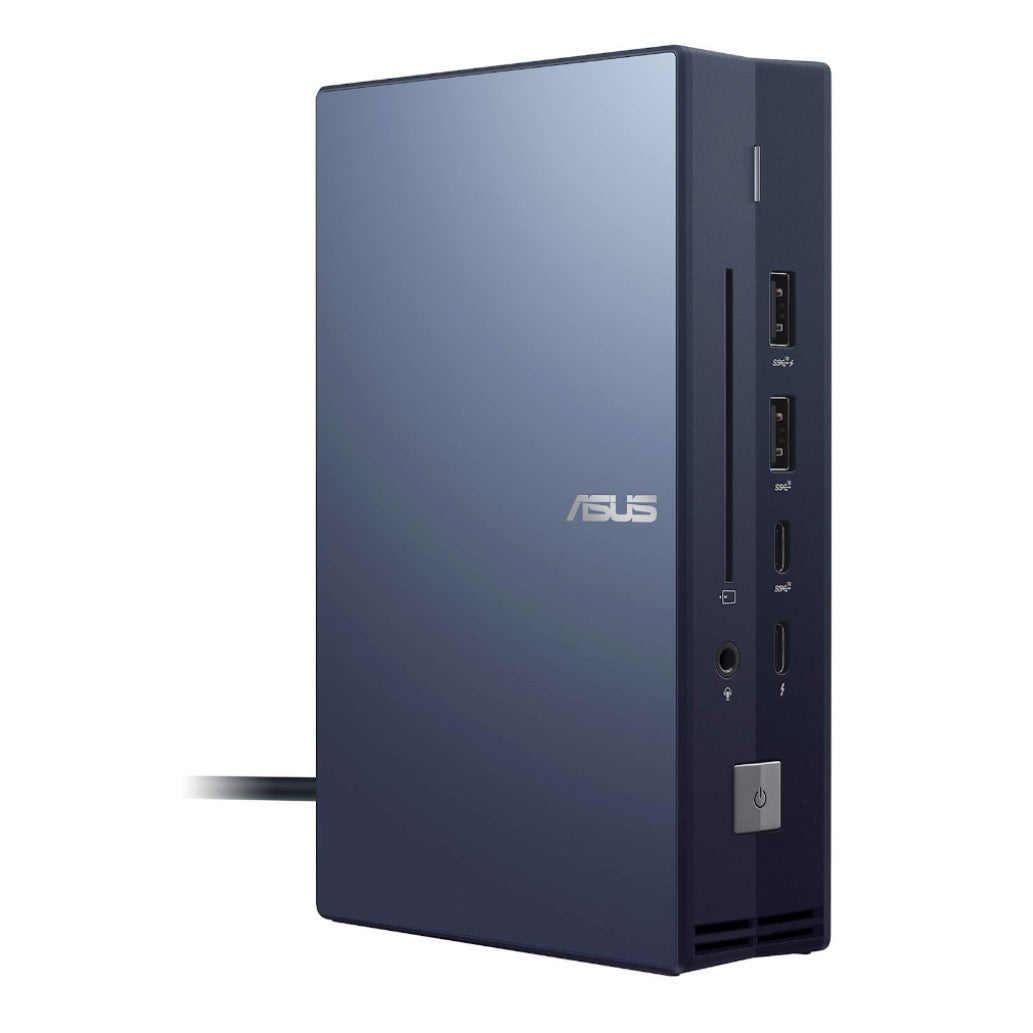 Priklopna postaja USB-C => Asus SlimPro Dock 2 1x HDMI 2xDisplayPort 1xVGA USB 2xUSB-C 180W Čitalec kartic (90NX0460-P00030)