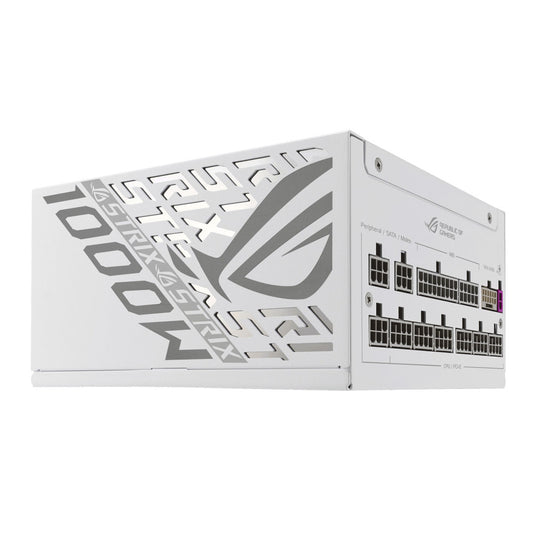 Napajalnik - 1000W Asus ROG STRIX 80Plus Platinum 92% ATX 3.1 (Gen5) Modular 120mm bela (90YE00W4-B0NA00)