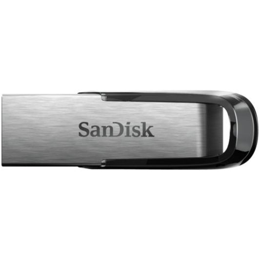 Spominski ključek 16GB USB3.0 Sandisk Ultra Flair 150MB/s kovinski brez pokrovčka srebrn (SDCZ73-016G-G46)