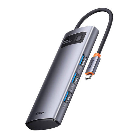 Priklopna postaja USB-C => 4x USB 3.0 1x USB-C power port 5V/3A Baseus (WKWG070013)