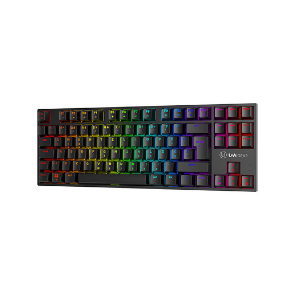 Gaming Tipkovnica Žična UVI GREED MINI V2 SLO | SLO gravura črna RGB (UVIGREEDV2MINI)