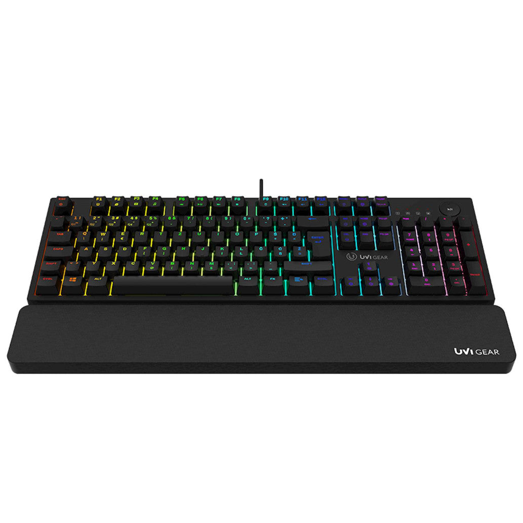 Tipkovnica UVI USB gaming UVI Gear Pride V2 SLO mehanska RGB (UVIPRIDEV2)