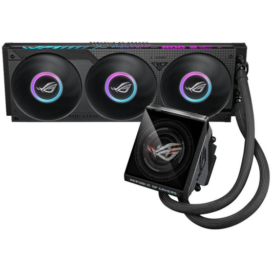 Vodno hlajenje Asus ROG STRIX LC IV LCD - 360mm ARGB črna (90RC01M1-B0EAY0)
