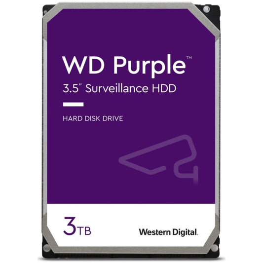 Trdi disk 3,5" 3TB SATA WD Purple 5400rpm 256MB (WD33PURZ)