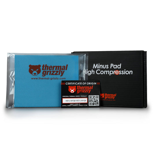 Termalna podloga Thermal Grizzly Minus High Compression - 120x100x3mm (TG-MP-HC-120-100-30-2) (2 kosa)