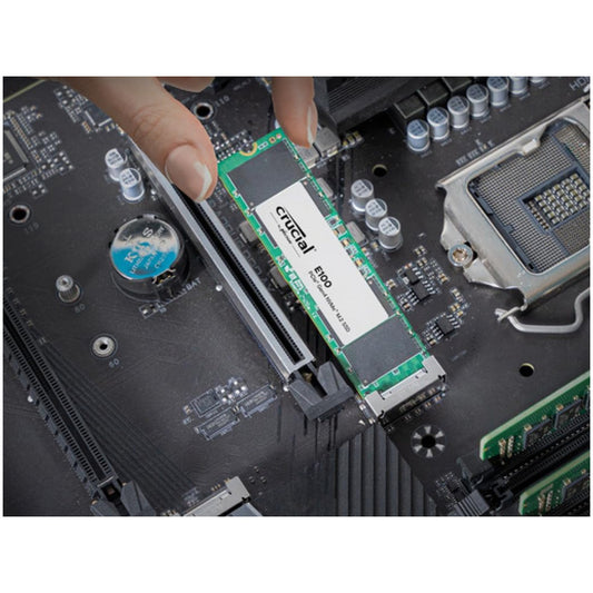 Disk SSD M.2 NVMe PCIe 4.0 480GB Crucial E100 2280 4500/2500MB/s (CT480E100SSD8)
