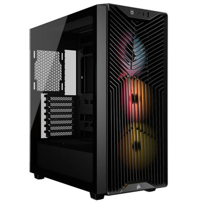 Ohišje Corsair 3200D RS MidiATX - črna ARGB