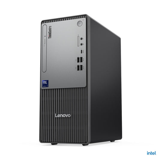 Računalnik Lenovo Tower TC neo AI 50t G6 Ultra 5-225/B860/16GB-DDR5/512GB/1xM.2 prost/CR/Intel grafika VGA HDMI DP USB-C/RJ45/200W-89%/Win11Pro črna 13BD003UGE