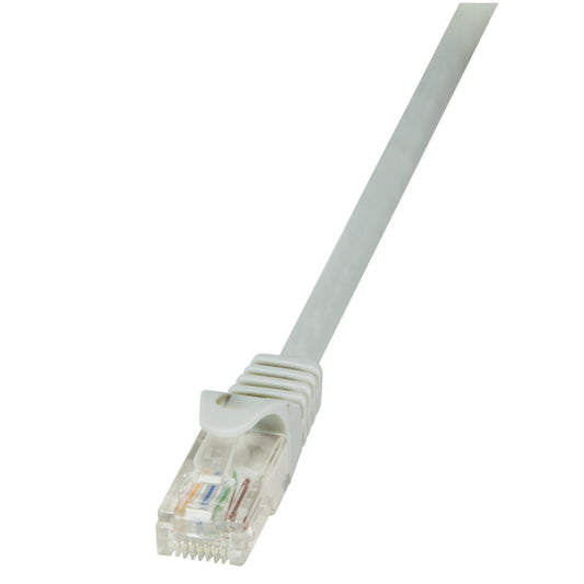 KABEL PATCH UTP Cat 6   0,50m  RJ45 1Gbit LogiLink - siv (CP2022U)
