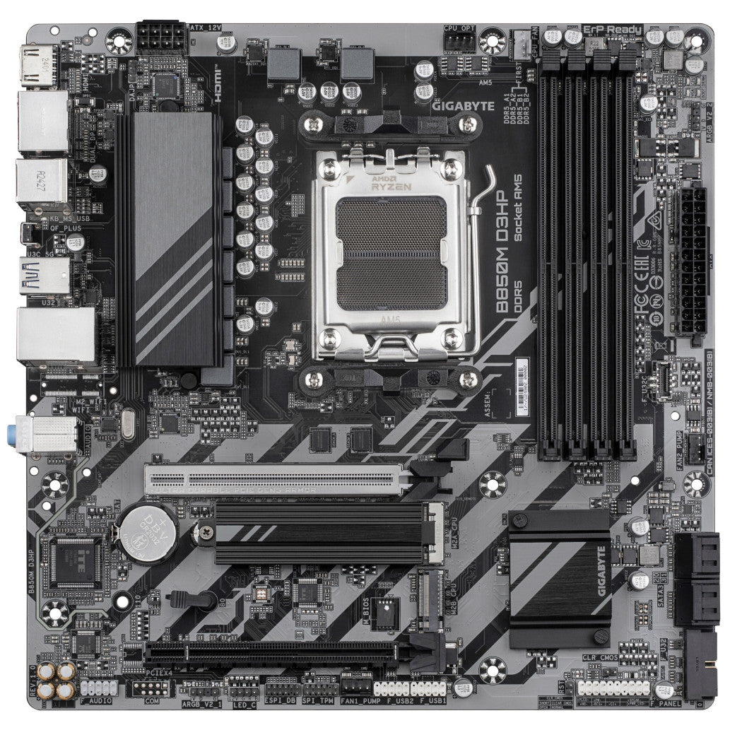 Osnovna plošča AM5 GigaByte B850M D3HP microATX 1xHDMI 2xDisplayPort