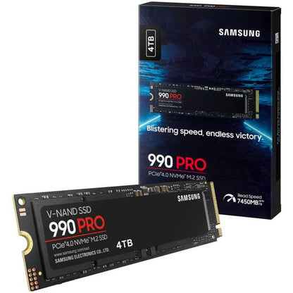 Disk SSD M.2 NVMe PCIe 4.0 4TB Samsung 990 PRO 2280 7450/6900MB/s (MZ-V9P4T0BW)