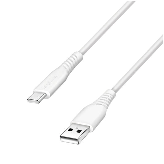 Kabel USB-C (m) => USB-A (m) 2.0 1,0m 15W 3A/5V 480Mbps bel LogiLink (CU0252)