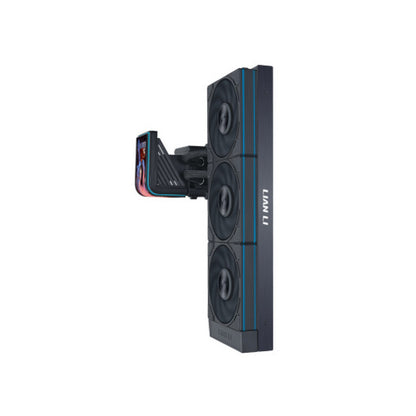 Vodno hlajenje Lian-Li HydroShift II OLED Curved 360 P28 V2 - 360mm RGB črna (GHS2OLDC36PB)
