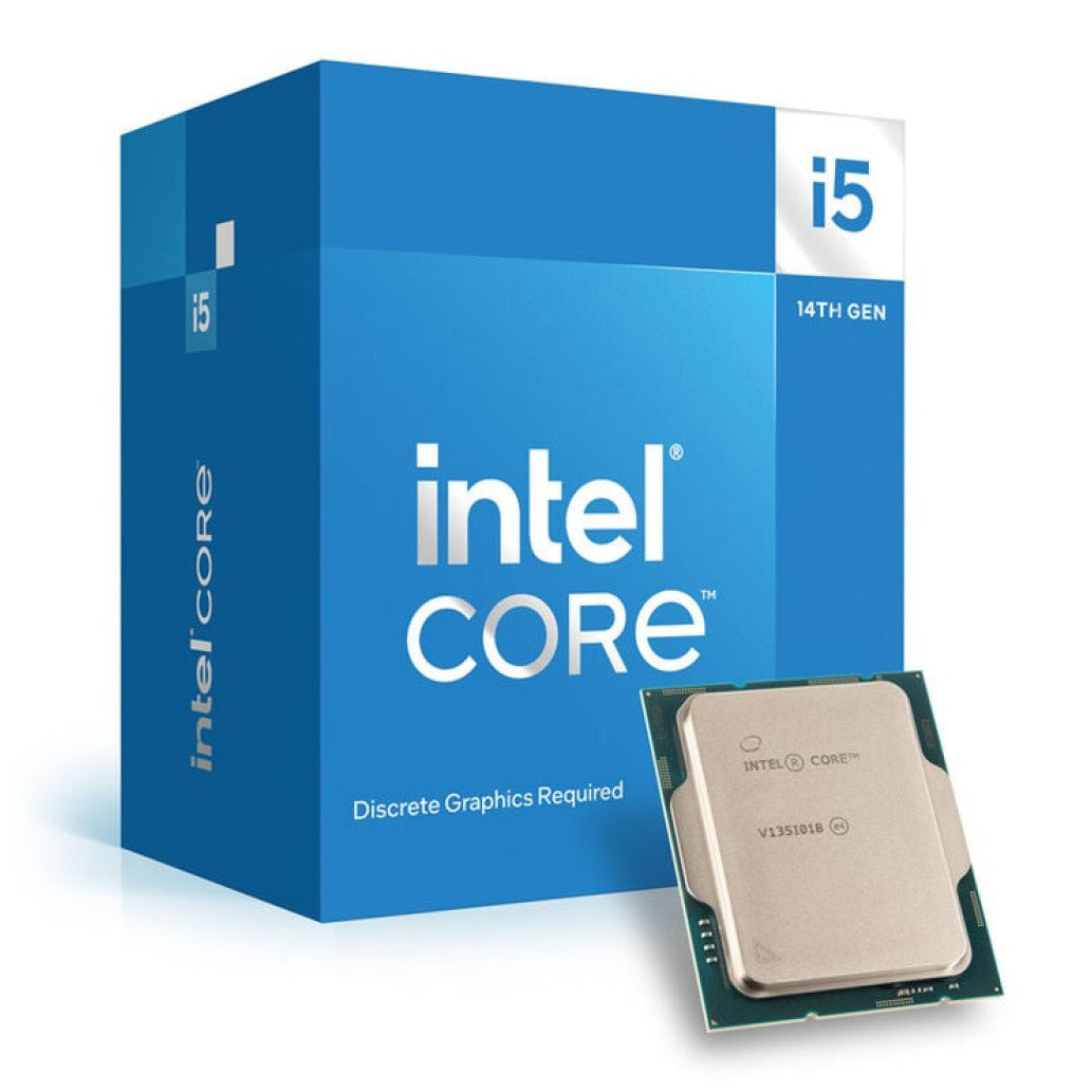 Procesor Intel 1700 Core i5 14400F 10C/16T 2,5/4,7GHz BOX 65W/148W brez grafike hladilnik Intel