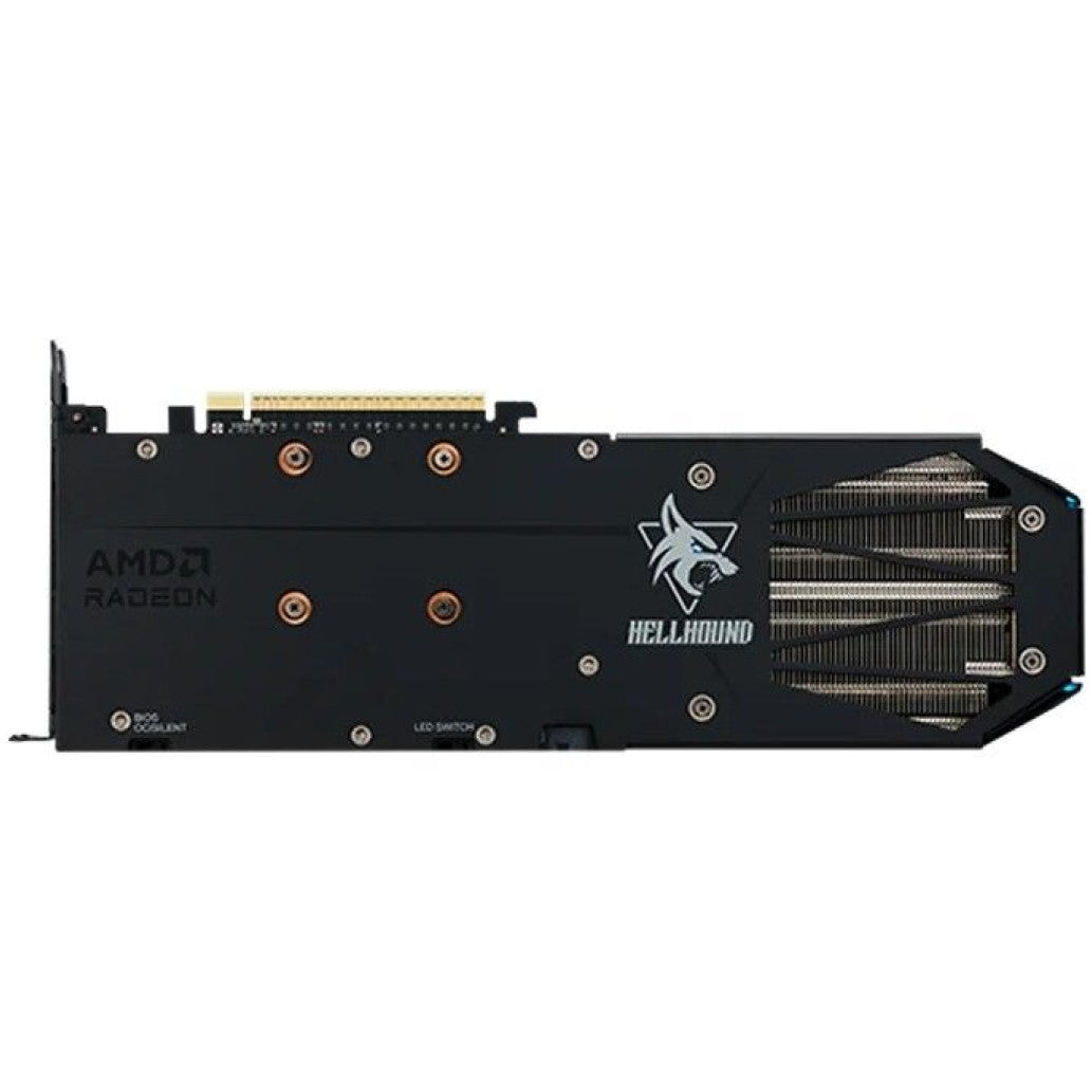 Grafična kartica AMD RX9060 XT PowerColor Hellhound OC - 16GB GDDR6  | 1xHDMI 2.1b 2xDisplayport 2.1 (RX9060XT 16G-L/OC)