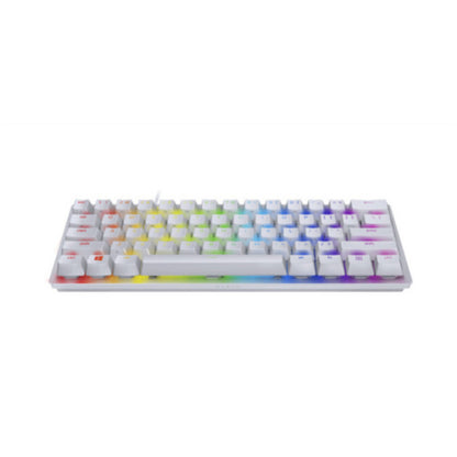Gaming Tipkovnica Žična Razer Huntsman Mini Mercury US international | SLO gravura bela RGB Linear Optic Switch (RZ03-03390400-R3M1)
