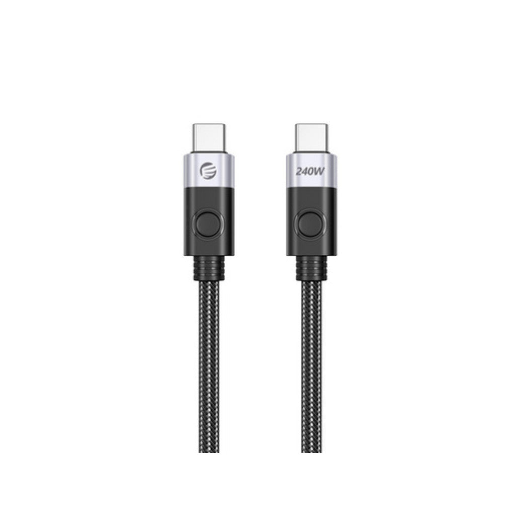 Kabel USB-C => USB-C 4 1,00m Orico 40Gbps 240W PD 8K@60Hz (CC240-40-10-BK-BP)