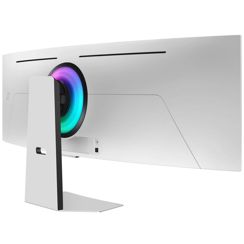 Monitor Samsung 124,5 cm (49,0") S49DG954SU 5120x1440 Curved Gaming Tizen 240Hz OLED 0,03ms HDMI Mini-HDMI DisplayPort Mini-DP USB-C 2xUSB-C-Out HAS Zvočniki 2x5W  DCI-P3-99% FreeSync Premium PRO BT W