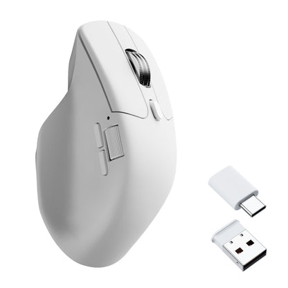 Miš brezžična, bluetooth, USB Keychron M6 Light 12000DPI 7 gumbov bela (M6S-B72)