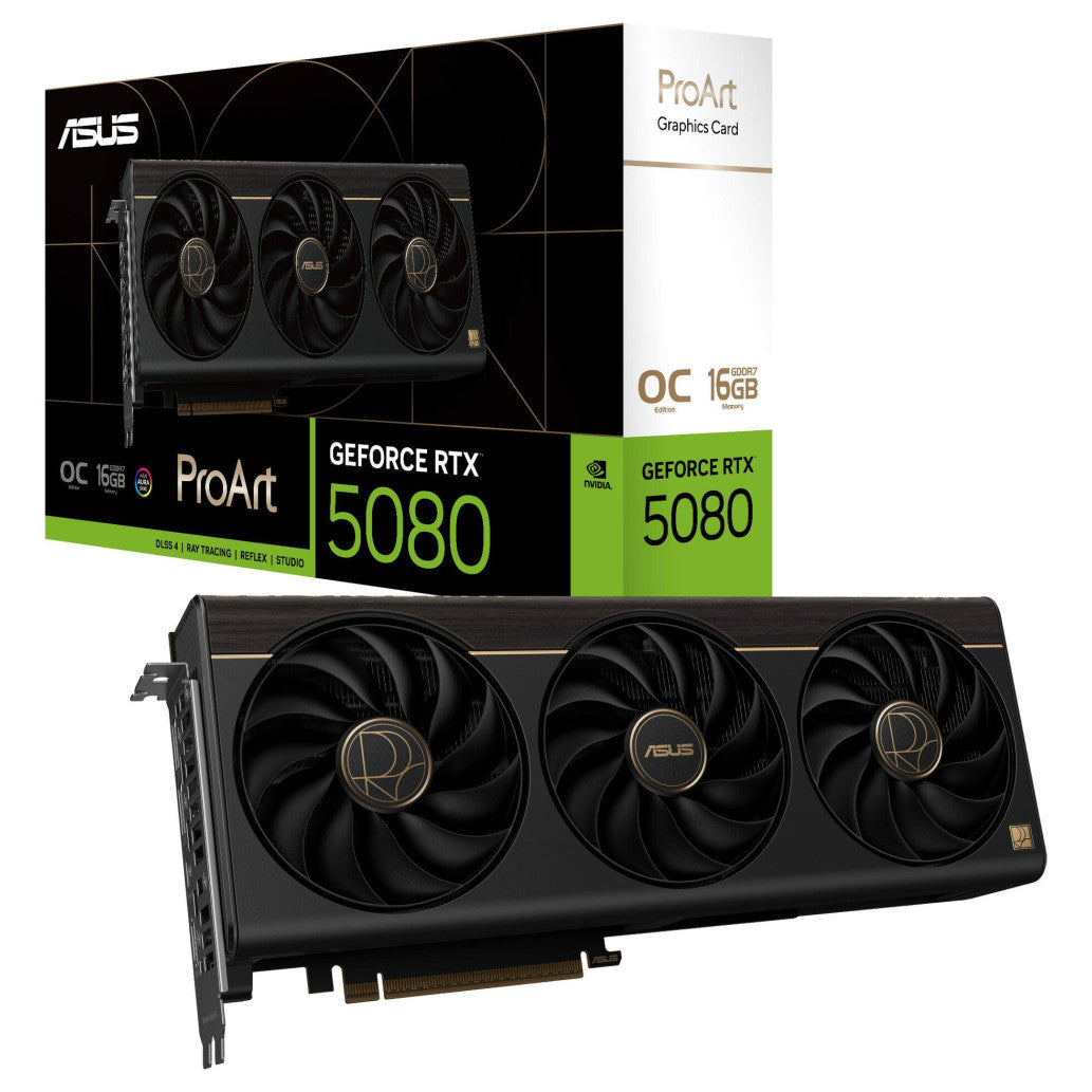 Grafična kartica nVidia RTX5080 Asus ProArt OC - 16GB GDDR7 (90YV0N30-M0NA00)