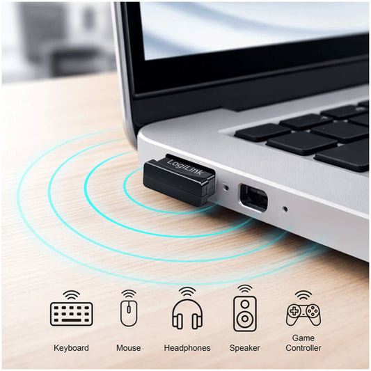Bluetooth adapter USB-A LogiLink 6.0 EDR+BLE 20m (BT0079)