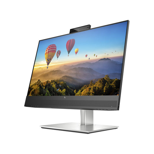 Monitor HP 60,5 cm (23,8") E24m G4 1920x1080 konferenca 75Hz IPS 5ms HDMI DisplayPort USB-C 65W DP-Out 4xUSB3.2 Pivot Kamera IR Zvočniki 2x5W  3H sRGB99% RJ45 6500K