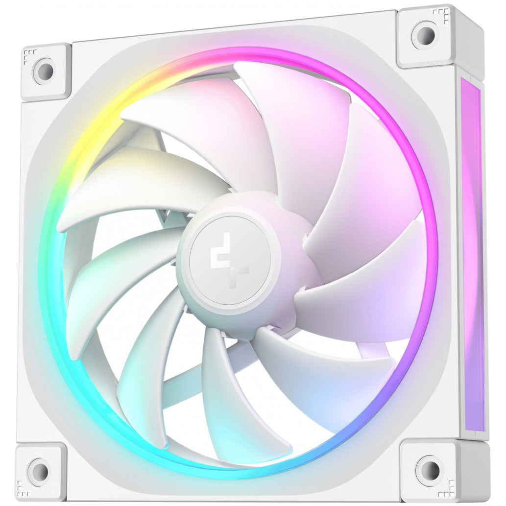 Ventilator Deepcool FL12 120mm bela RGB