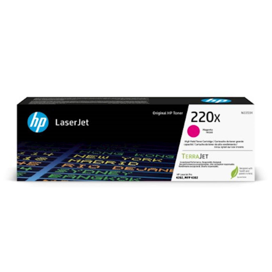 TONER HP 220X MAGENTA ZA LJ PRO 4202/MPF 4302 ZA 5.500 STRANI (W2203X)