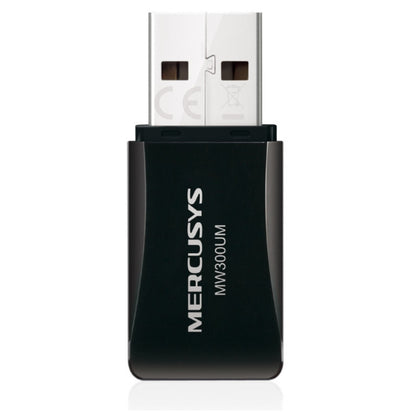 Brezžični mrežni adapter USB 2.0 MERCUSYS WiFi4 802.11n N300 300Mbit/s Nano (MW300UM)