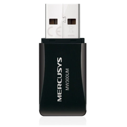 Brezžični mrežni adapter USB 2.0 MERCUSYS WiFi4 802.11n N300 300Mbit/s Nano (MW300UM)