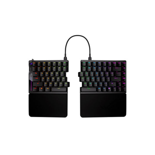 Gaming Tipkovnica Žična USB-C/A Asus ROG Falcata HFX V2 Analog US | črna RGB (90MP043H-BKUA20)