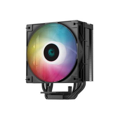 Zračni hladilnik DeepCool AG400 Digital - 120mm 31,6 dB 153mm ARGB črna (R-AG400-BKADMN-G-1)