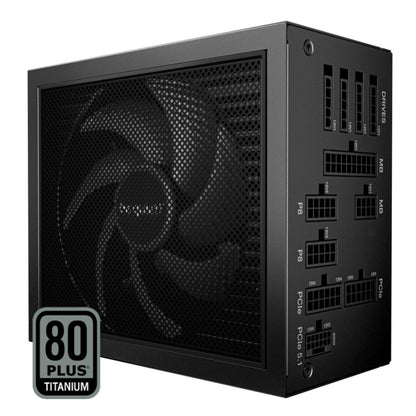 Napajalnik - 1000W be quiet! Titan Dark Power 14 80Plus Titanium 95,5% ATX 3.1 (Gen5) Modular 135mm črna (BP020EU)