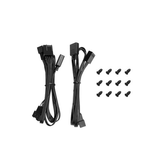 Ventilator Deepcool FL12 120mm črna ARGB (3 pack)