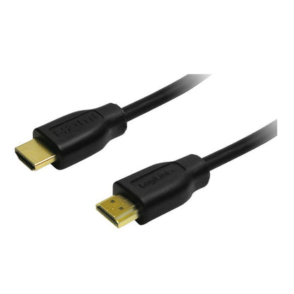 KABEL HDMI/HDMI M/M  2,00m LogiLink pozlačeni kontakti V1,4 (CH0037)