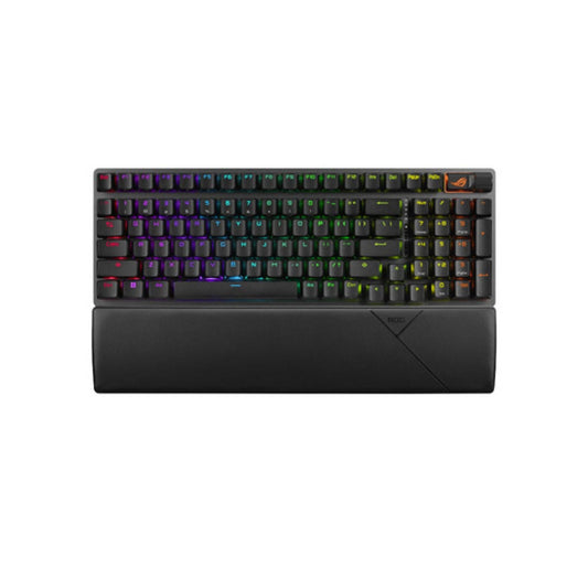 Gaming Tipkovnica brezžična, USB Asus ROG Strix Scope II 96 US | črna RGB (90MP037A-BKUA01)
