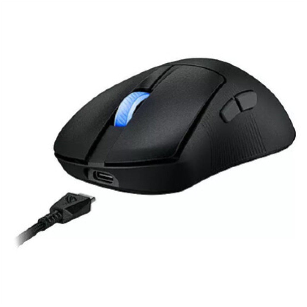 Miš Asus Bluetooth + USB Keris II Ace optična gaming 4200DPI RGB črna (90MP03N0-BMUA00)
