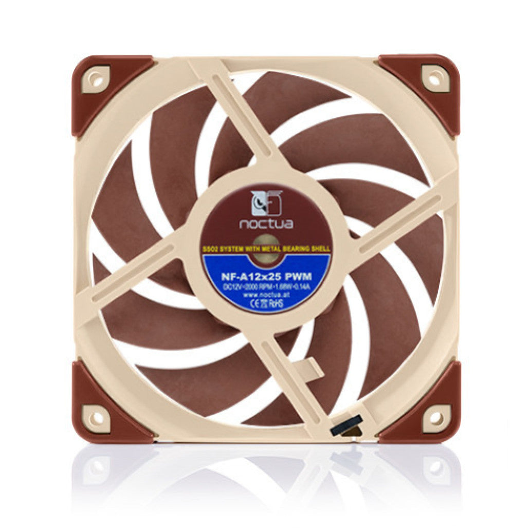 Ventilator Noctua NF-A12X25 PWM 12v 120x120x25mm rjava (NF-A12x25 PWM)