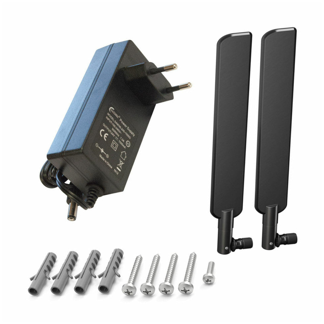 Usmerjevalnik brezžični Mikrotik L009UiGS-2HaxD-IN WiFi6 802.11ax AX600 1xPoE 8xLAN+1xSFP 2x antena (L009UiGS-2HaxD-IN)
