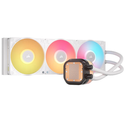Vodno hlajenje Corsair iCUE LINK Titan 360 RX LCD - 360mm RGB bela (CW-9061026-WW)