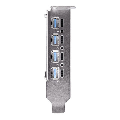 Grafična kartica RTX A400 PNY Low profile - 4GB GDDR6  | 4xmDisplayport 1.4a (priloženi adapterji) (VCNRTXA400-PB)