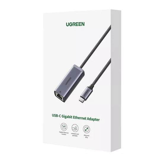 Mrežni adapter USB-C => LAN RJ45 100/1000 Ugreen gigabit (50737)