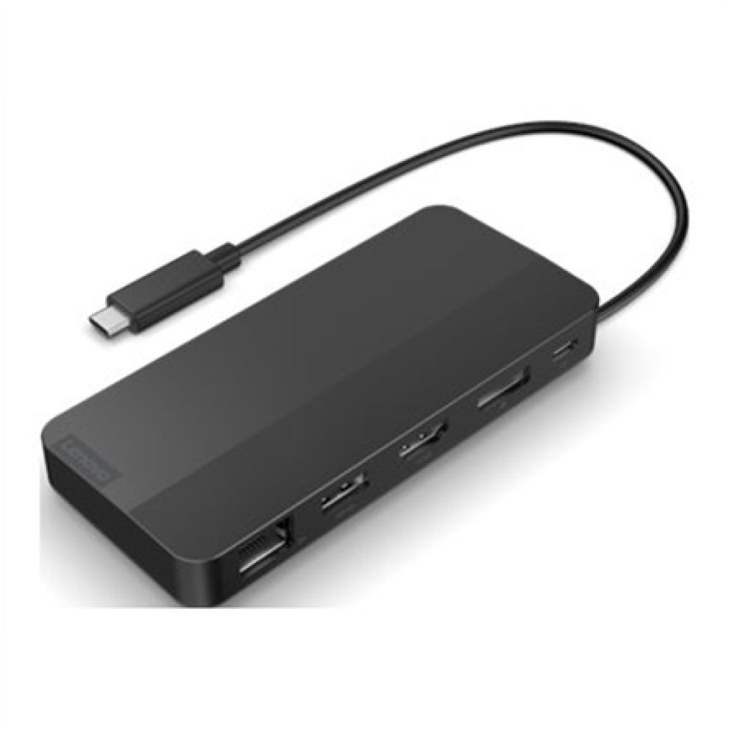 Priklopna postaja USB-C => Lenovo Travel Dock 1xDisplayPort 1xHDMI USB 2xUSB-C 100W RJ45 3840x2160 (40B90000WW)