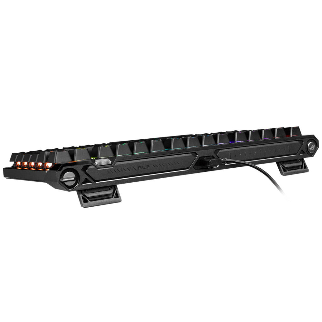 Gaming Tipkovnica Žična Asus ROG Falchion Ace 75 HE DE | črna RGB (magnetna stikala V2X) (90MP047H-BKDA20)