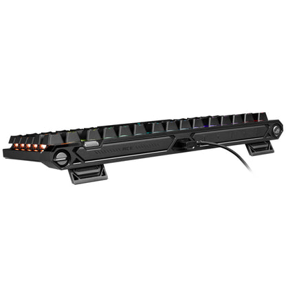 Gaming Tipkovnica Žična Asus ROG Falchion Ace 75 HE DE | črna RGB (magnetna stikala V2X) (90MP047H-BKDA20)